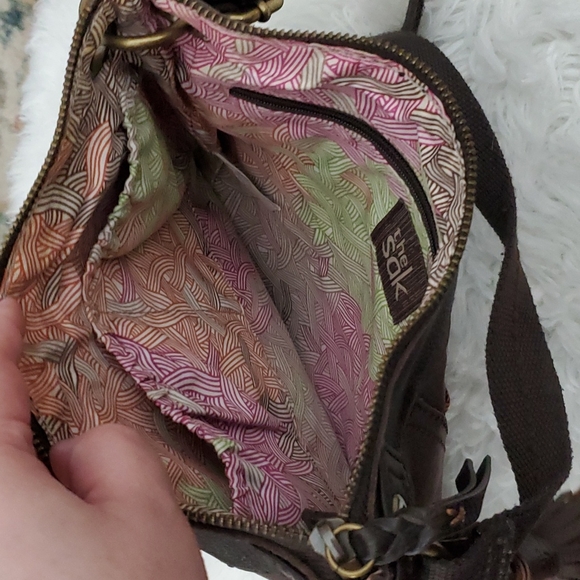 Brown The Sak Leather Crossbody - Picture 3 of 11